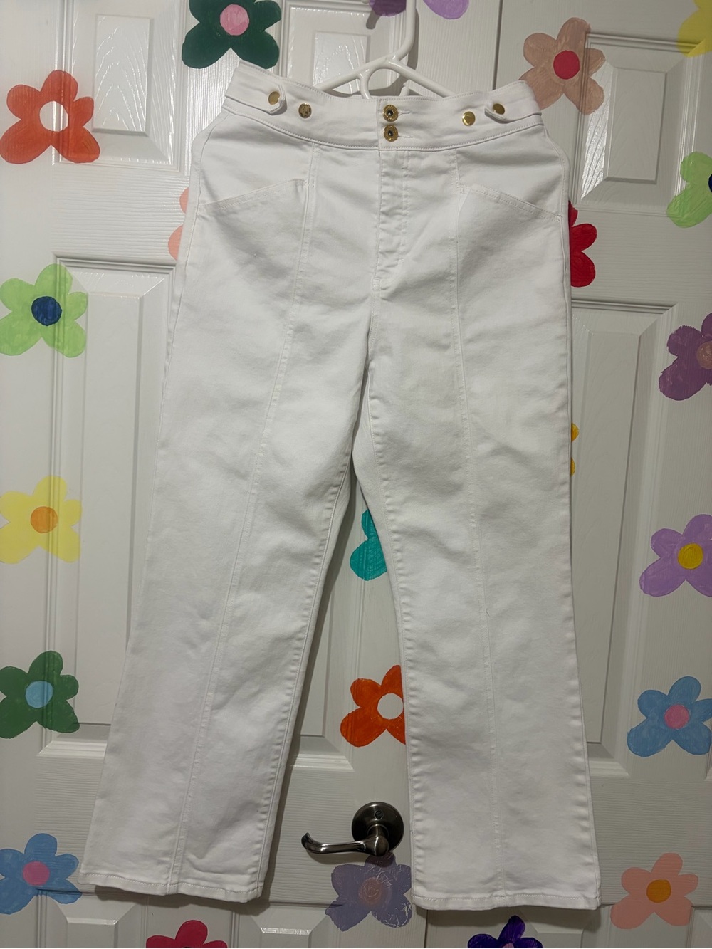 White flare Jeans - Classic Women's Denim. INC. Absolutely like new.